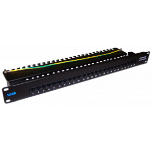 Патч-панель телефонная, 19", 1U, 25 портов RJ-45